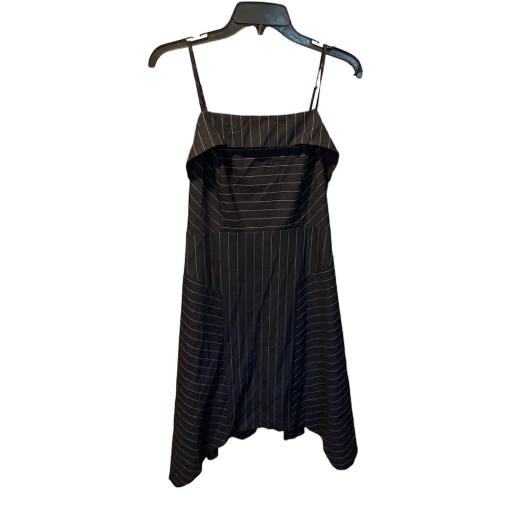 Banana Republic Strappy Seamed Dress in Navy Size 4P